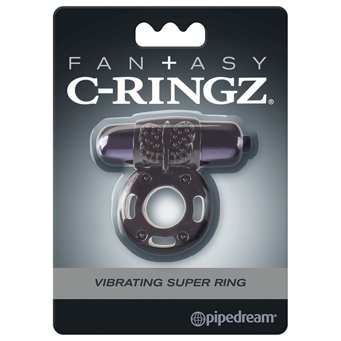 Fantasy C-Ringz Vibrating Super Ring Black