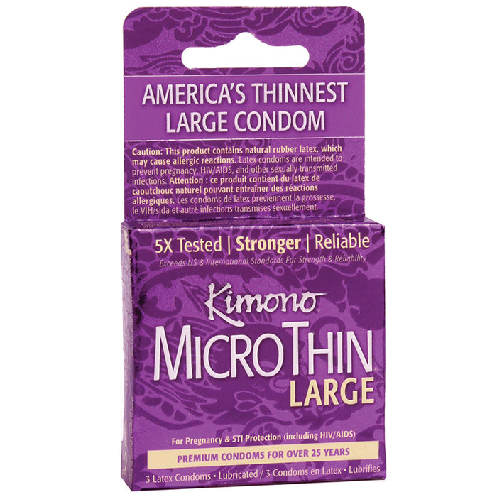 Kimono Microthin Large - 3 Pack