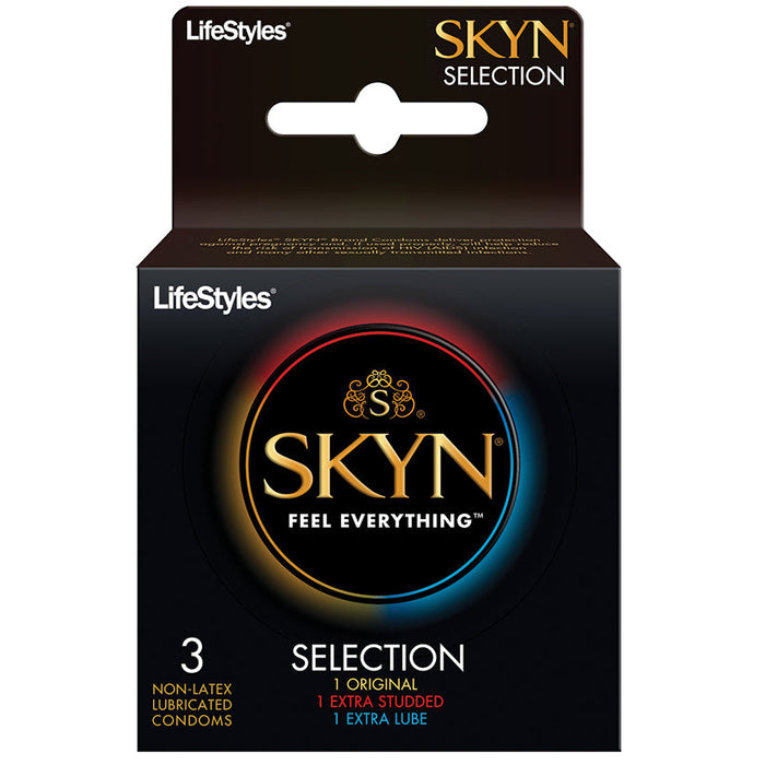 Lifestyles Skyn Selection Lubricated Condoms - Variety 3 Pack