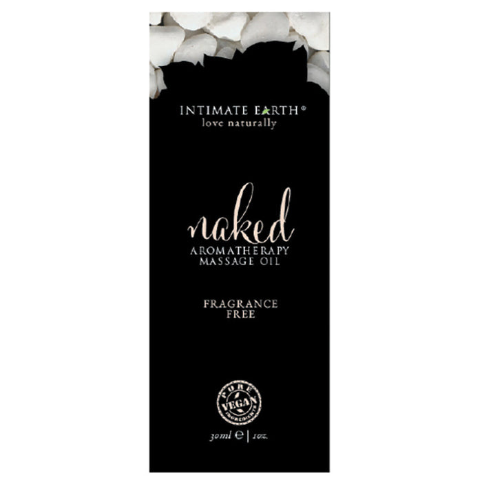 Intimate Earth Aromatherapy Oil Naked-Fragrance Free 1oz Foil