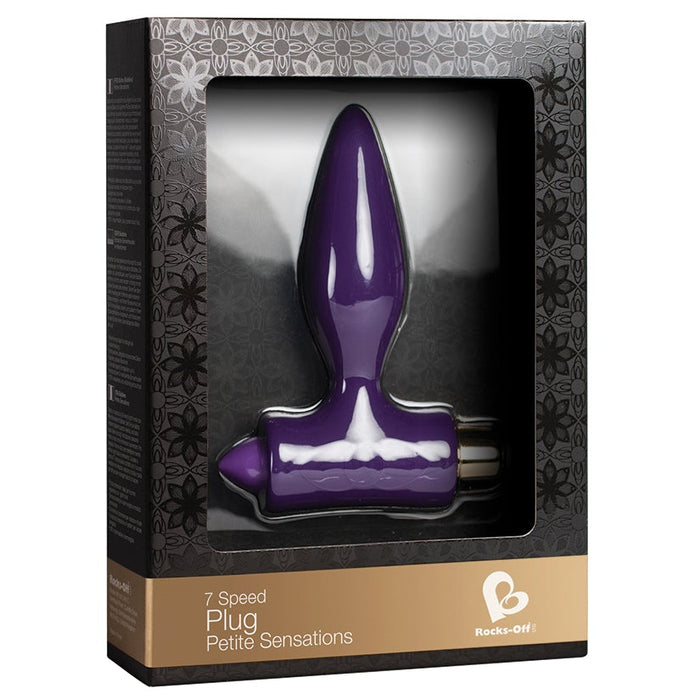 Petitie Sensations Plug 7 Speed-Purple