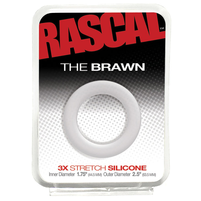 Rascal The Brawn Cockring-Clear