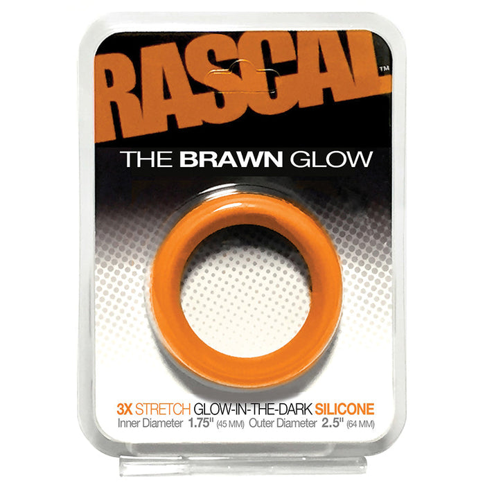 Rascal The Brawn Cockring-Glow Orange