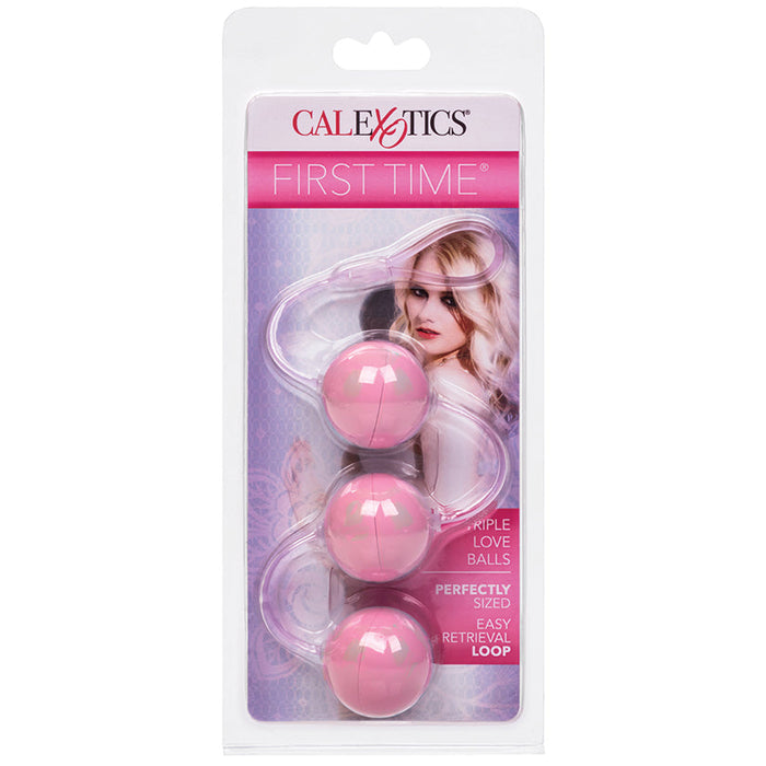 First Time Love Balls Triple Lovers - Pink