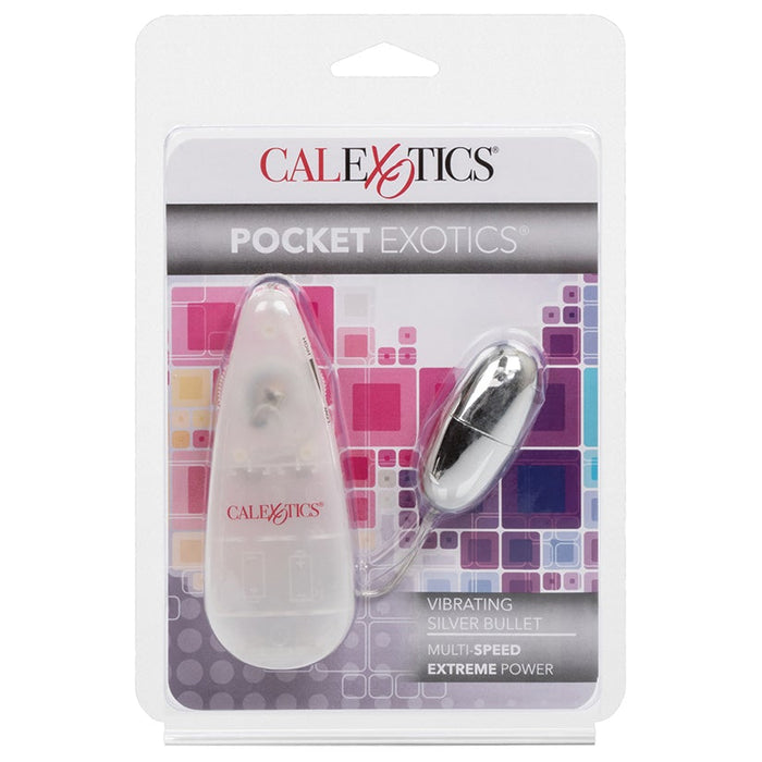 Pocket Exotics Vibrating Silver Bullet