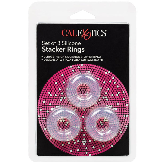 Set of 3 Silicone Stacker Rings