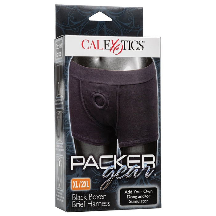 Packer Gear Black Boxer Brief Harness XL/2XL