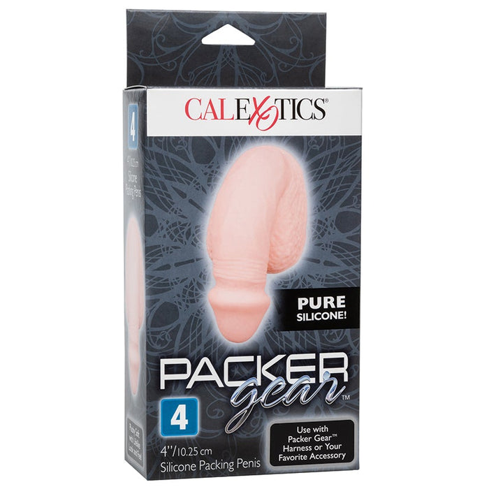 Packer Gear 4" Silicone Packing Penis - Ivory