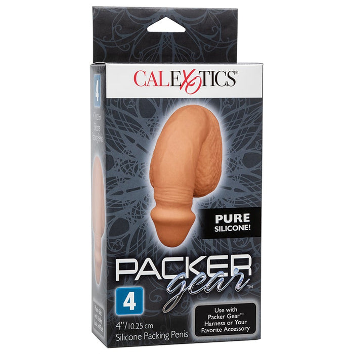 Packer Gear 4" Silicone Packing Penis - Tan