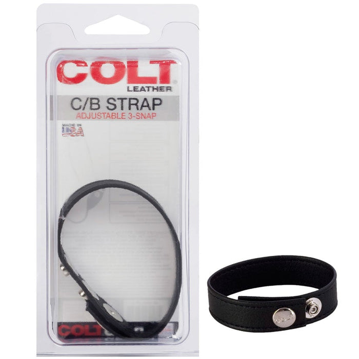 Colt Adjustable 3 Snap Leather