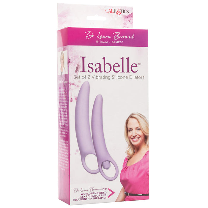 Dr. Laura Berman Isabelle Set of 2 Vibrating  Silicone Dilators