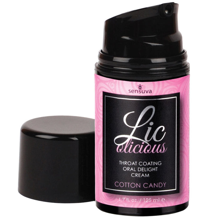 Lic-O-Licious Oral Delight Cream - Cotton Candy - 1.7 Oz.