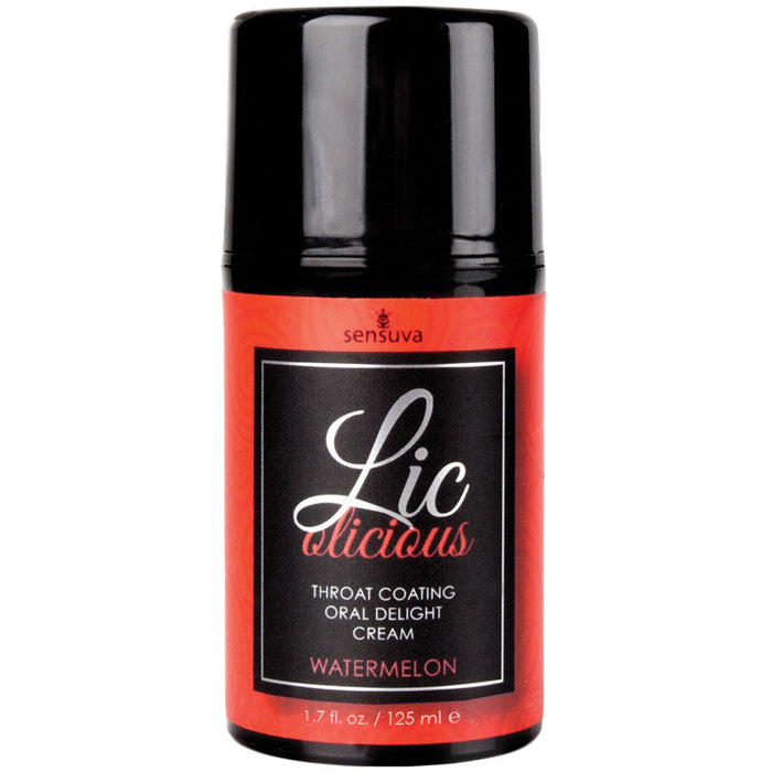 Lic-O-Licious Throat Coating Oral Delight Cream-Watermelon 1.7oz