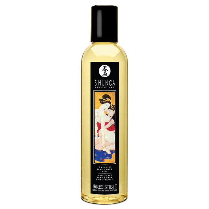 Shunga Irresistible Massage Oil-Asian Fruits 8oz