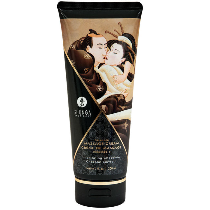 Kissable Massage Cream - Intoxicating Chocolate - 7 Fl. Oz. / 200 ml