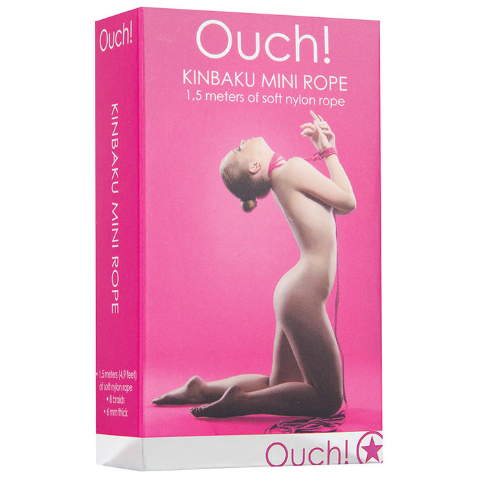 Ouch! Kinbaku Mini Rope-Pink