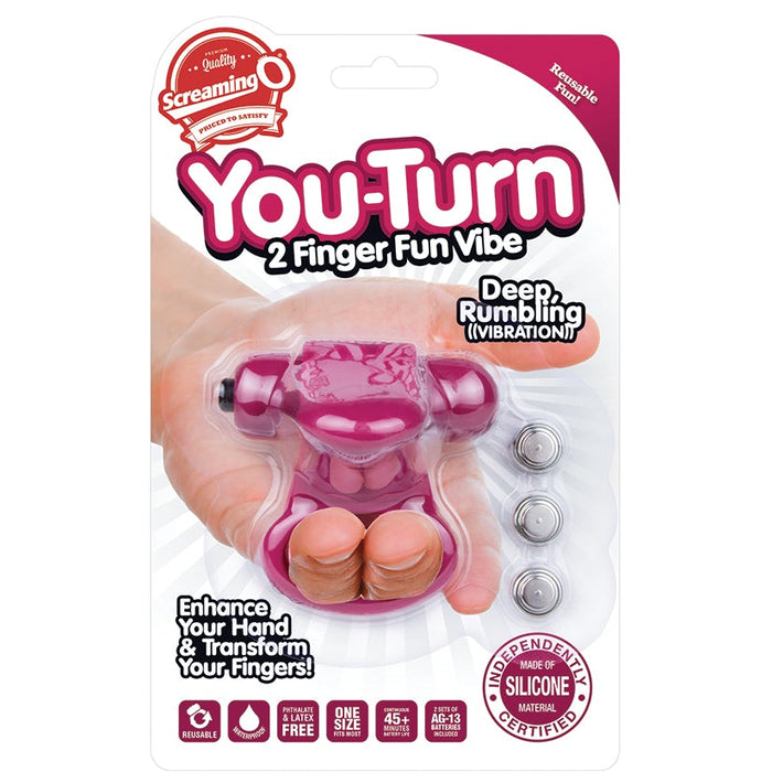 You-Turn 2 Finger Fun Vibe - Merlot