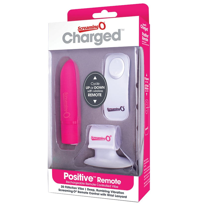 Charged Positive Remote Control - Strawberry -  Each