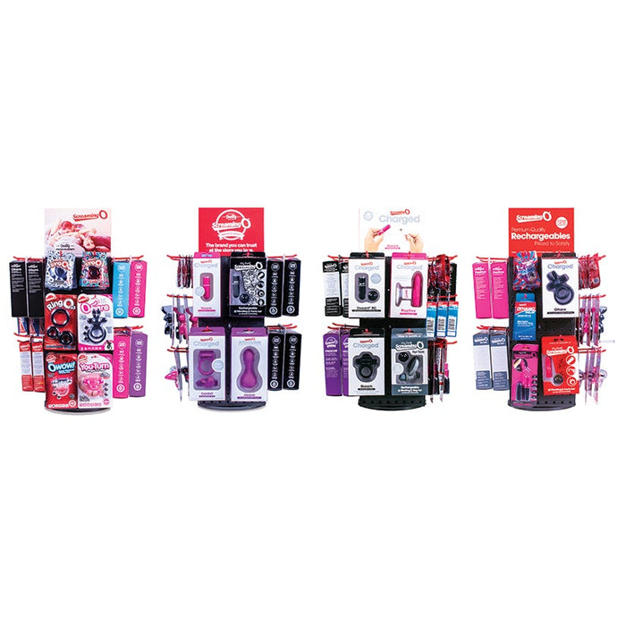 Screaming O Spinning Counter Display (Best Sellers 2018) [Drop Ship Item]