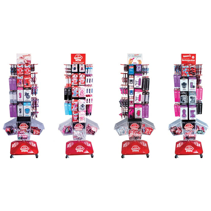 Screaming O Spinning Floor Display (Best Sellers 2018) [Drop Ship Item]