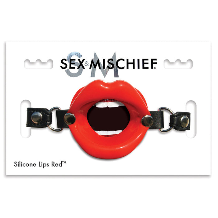 Sex and Mischief Silicone Lips - Red