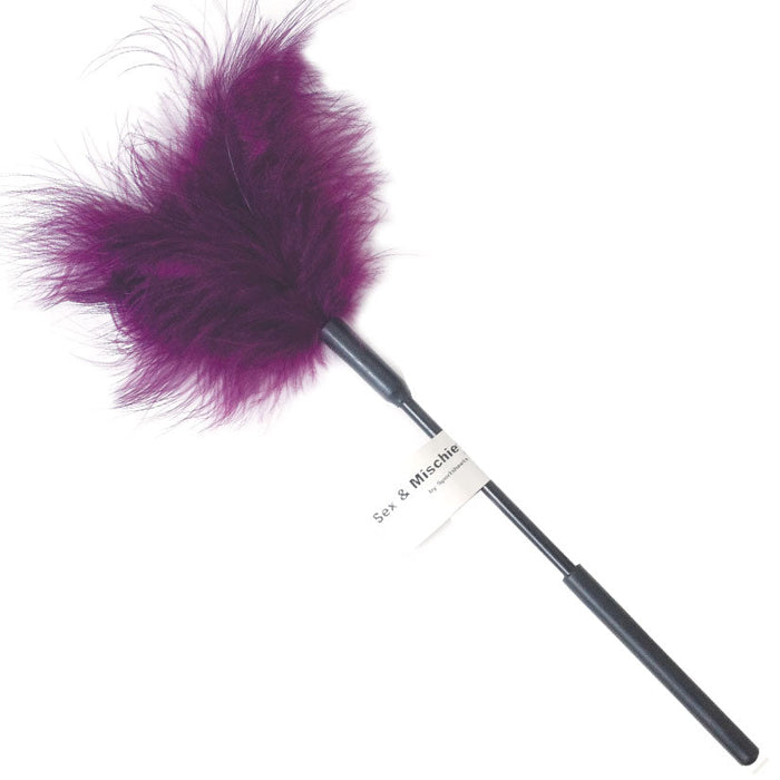 Sex and Mischief Feather Tickler - Purple