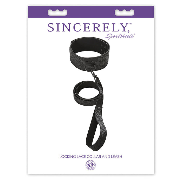 Sincerely Locking Lace Collar and Leash