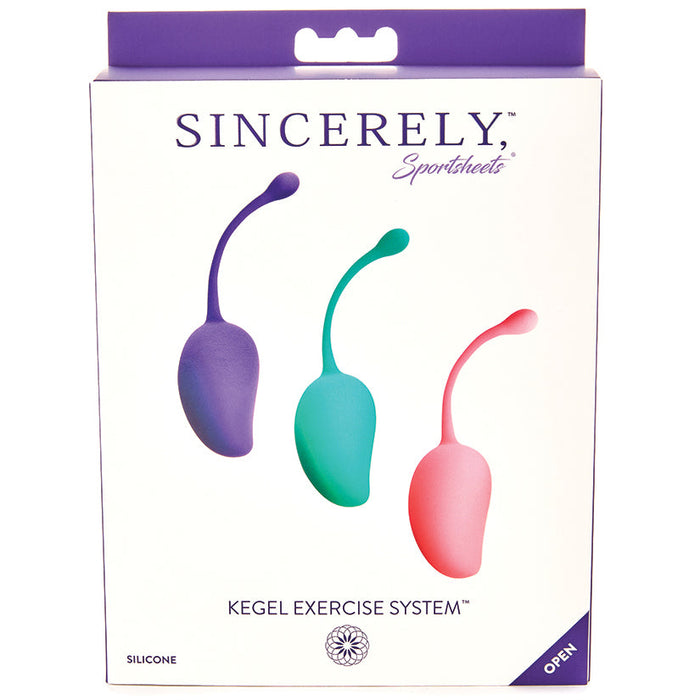 Sincerely Kegel Exercise System Set of 3