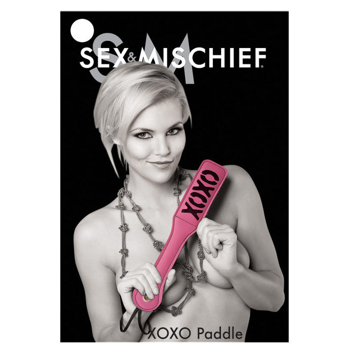 Sex and Mischief Xoxo Paddle - Pink