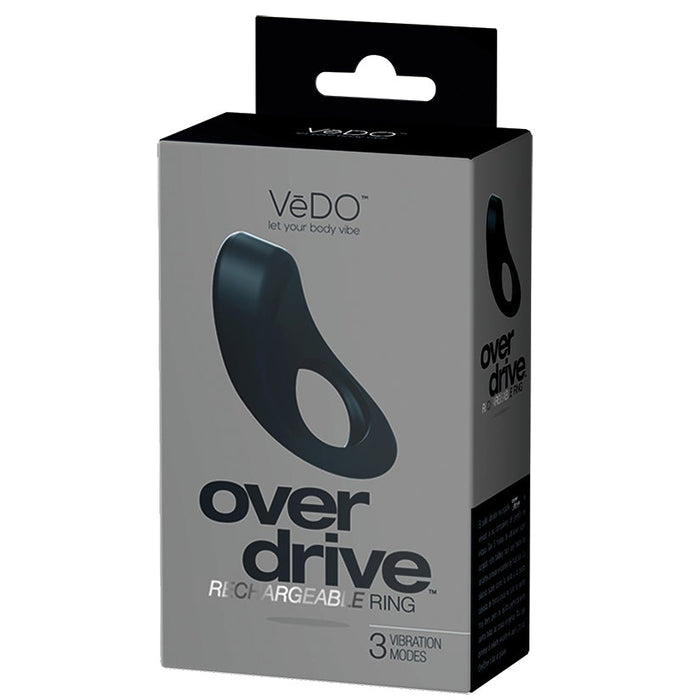 VeDO Overdrive Vibrating Ring-Just Black