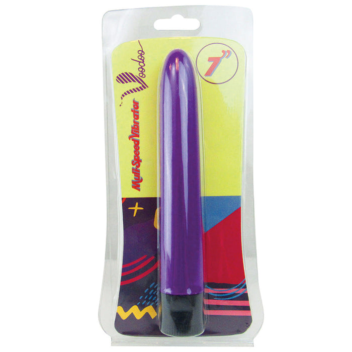 Voodoo Multi-Speed Vibrator-Purple 7"