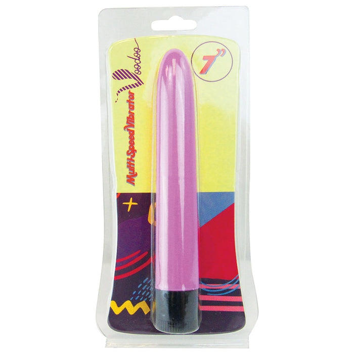 Voodoo Multi-Speed Vibrator-Pink 7"