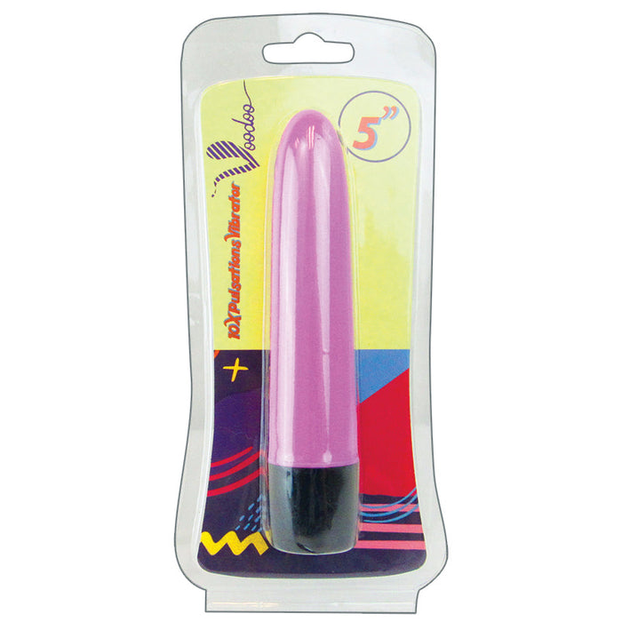 Voodoo 10X Pulsations Vibrator-Pink 5"