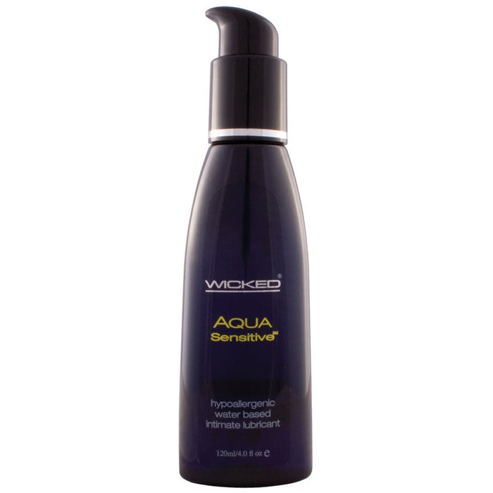 Aqua Sensitive Water-Based Lubricant - 4 Oz.