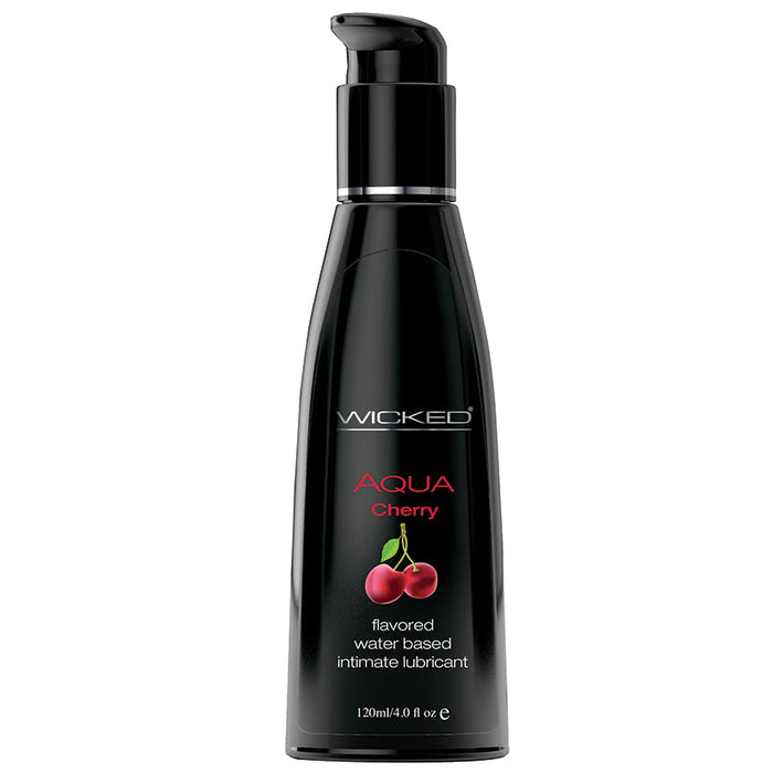 Aqua Cherry Water-Based Lubricant 4 Oz