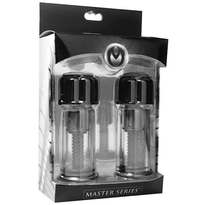 Maxxx Powerful Nipple Suckers - Black