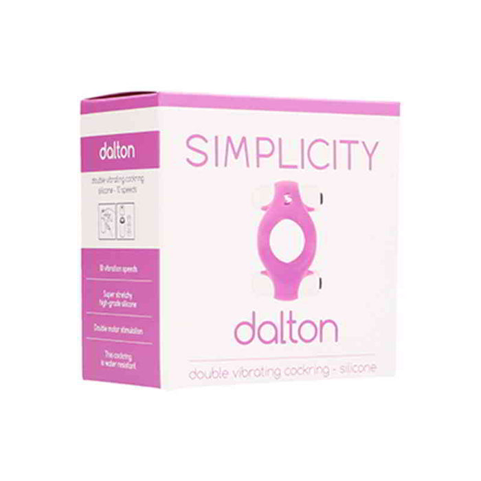 Simplicity DALTON Double Vibrating Cock Ring