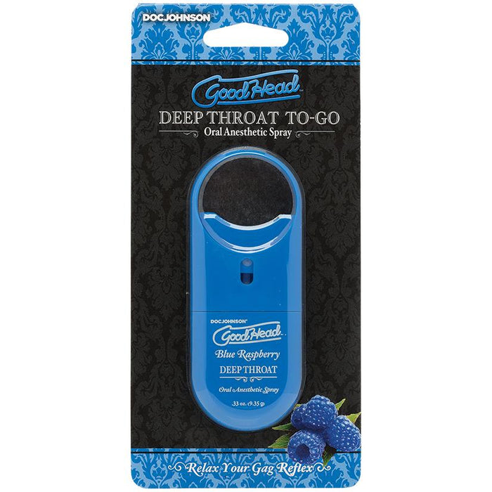 Goodhead - Deep Throat Spray to-Go - Blue Raspberry