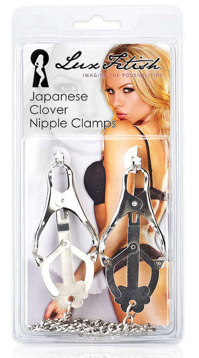 Lux Fetish Japanese Clover Nipple Clamps